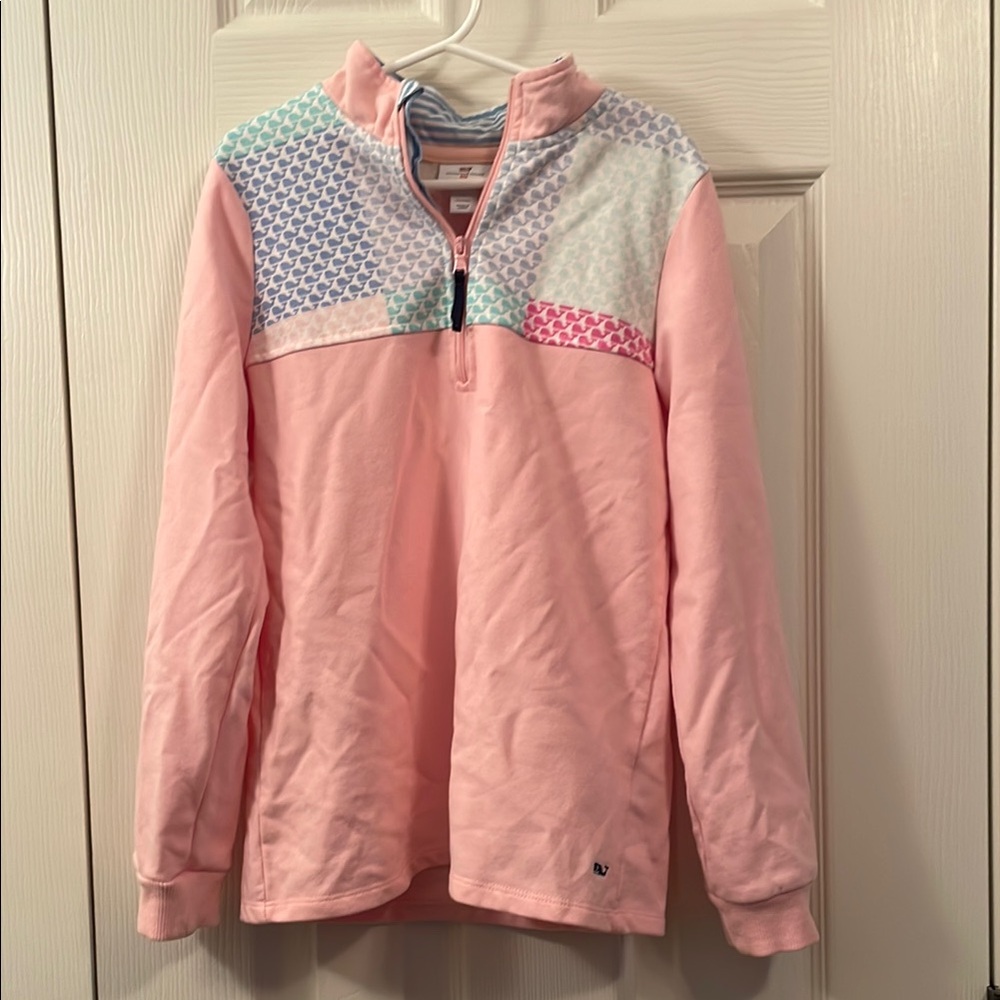 Vineyard Vines Pink and Blue Sweatshirt Hoodie